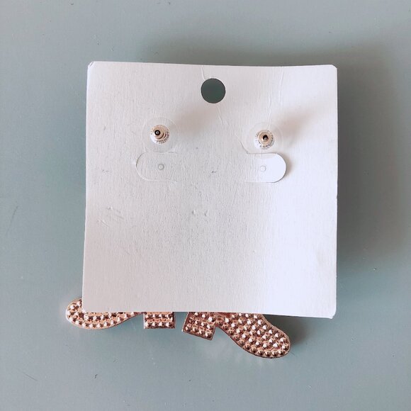 Pink Cowboy Boot Statement Earrings - Picture 6 of 6